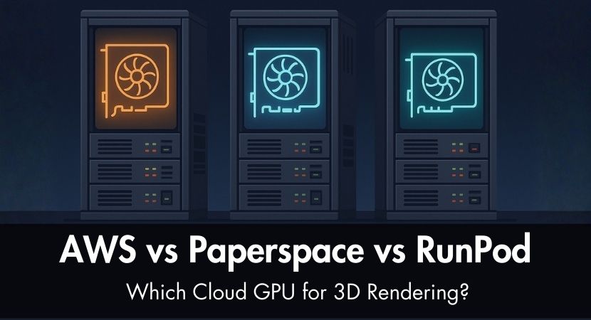 AWS vs Paperspace vs RunPod: Which Cloud GPU Is Really Worth It For 3D Rendering?