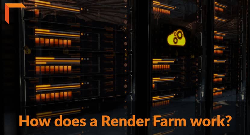 How does a render farm work?