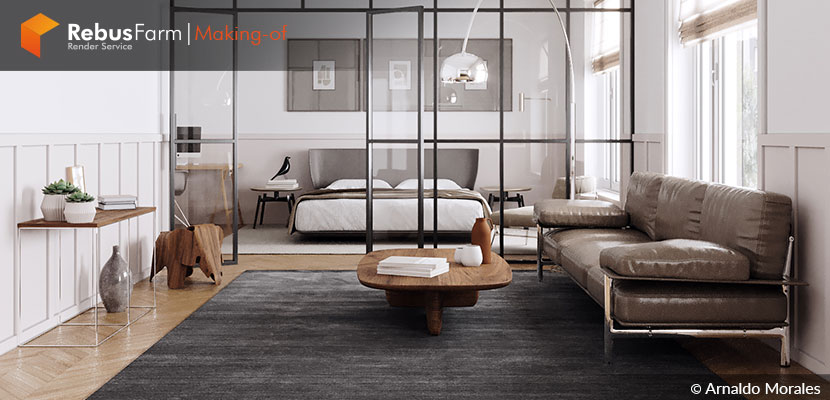 RebusFarm Making of with Arnaldo Morales Arnaldo Morales - The Making of Modern Flat