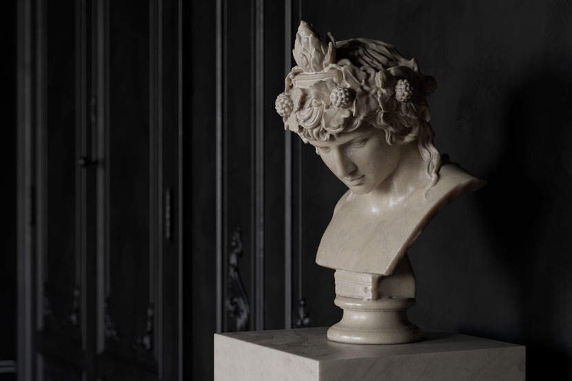 Rebusfarm Interview Details of the statue's hair