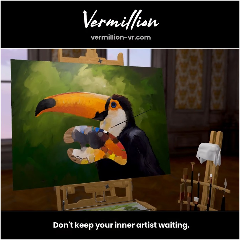 Vermillion – New VR Oil Painting App Vermillion – New VR Oil Painting App