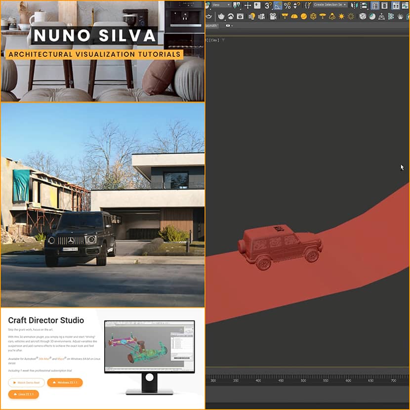 Nuno Silva - Realistic Car Animation That Works With Every Renderer Nuno Silva - Realistic Car Animation That Works With Every Renderer