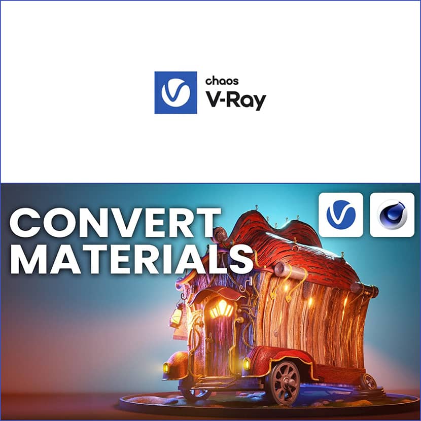 ChaosTV - Converting materials in V-Ray for Cinema 4D ChaosTV - Converting materials in V-Ray for Cinema 4D