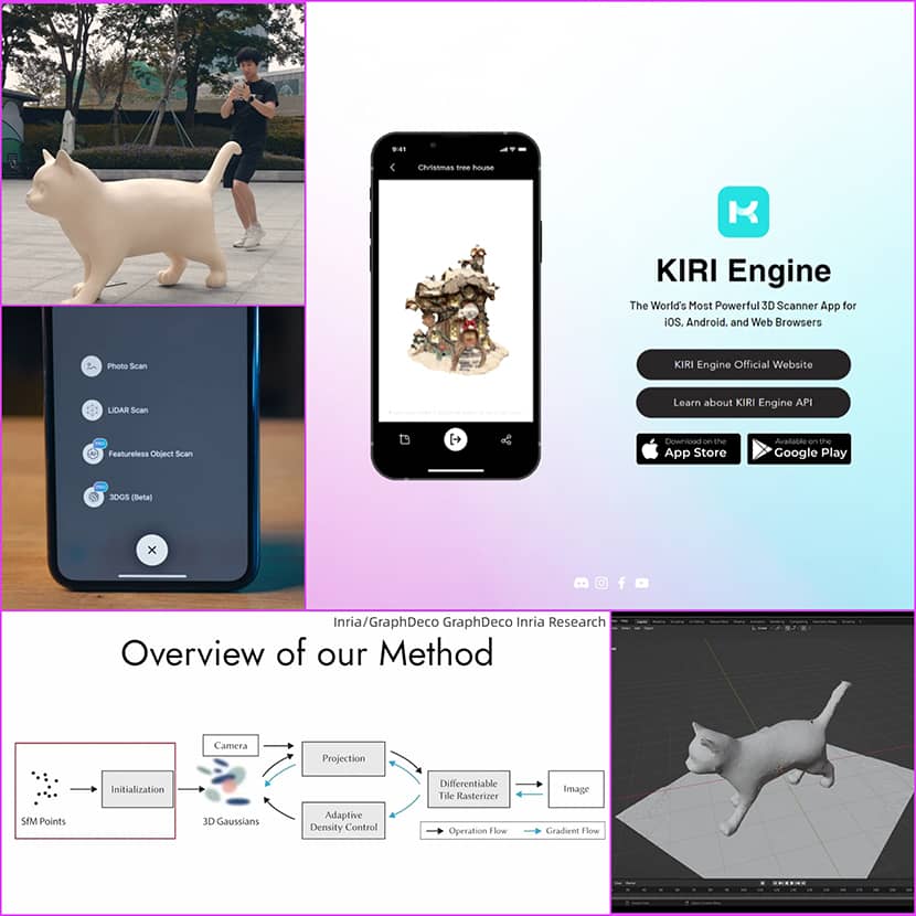 KIRI Engine - 3D Gaussian Splatting On Android and iOS KIRI Engine - 3D Gaussian Splatting On Android and iOS