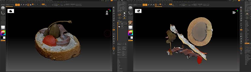 Utilizating of Zbrush for polishing and optimizing the render for the ''Venetian Bacaro'' by Gabriele Simonetta