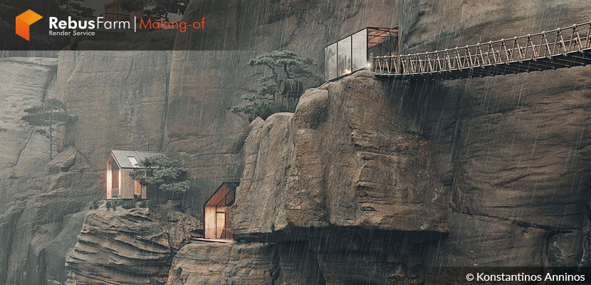 The Making of ''Cliff Cabins'' by Konstantinos Anninos The Making of ''Cliff Cabins'' by Konstantinos Anninos