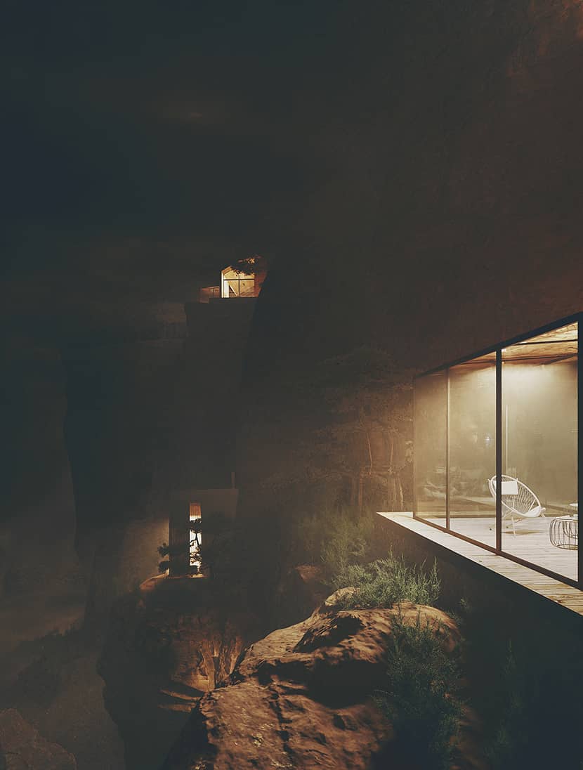The Making of ''Cliff Cabins'' by Konstantinos Anninos The Making of ''Cliff Cabins'' by Konstantinos Anninos