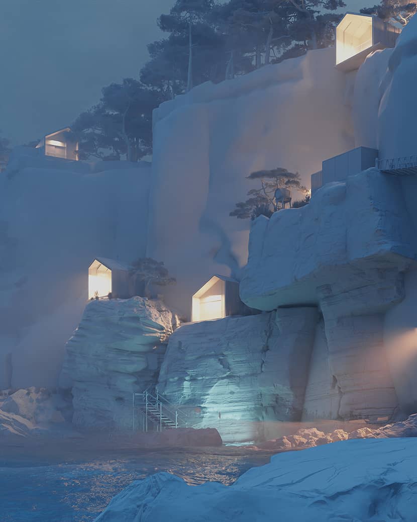 The Making of ''Cliff Cabins'' by Konstantinos Anninos The Making of ''Cliff Cabins'' by Konstantinos Anninos