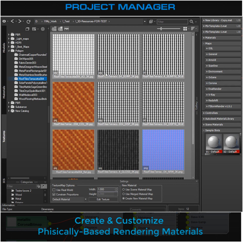 3D-Kstudio – How to Create and Customize PBR Materials Template 3D-Kstudio – How to Create and Customize PBR Materials Template