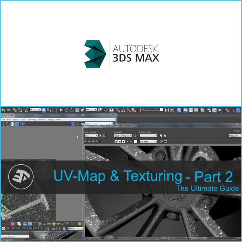 3DAZ Studio - 3DS Max UV-Map and Texturing The Ultimate Guide Part 2 3DAZ Studio - 3DS Max UV-Map and Texturing The Ultimate Guide Part 2