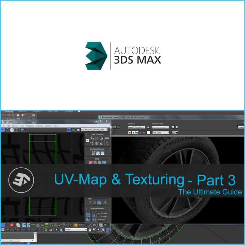 3DAZ Studio - 3DS Max UV-Map and Texturing The Ultimate Guide Part 3 3DAZ Studio - 3DS Max UV-Map and Texturing The Ultimate Guide Part 3