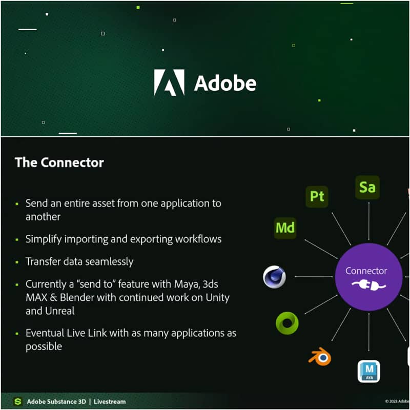 Adobe - Substance 3D - The Connector Adobe - Substance 3D - The Connector