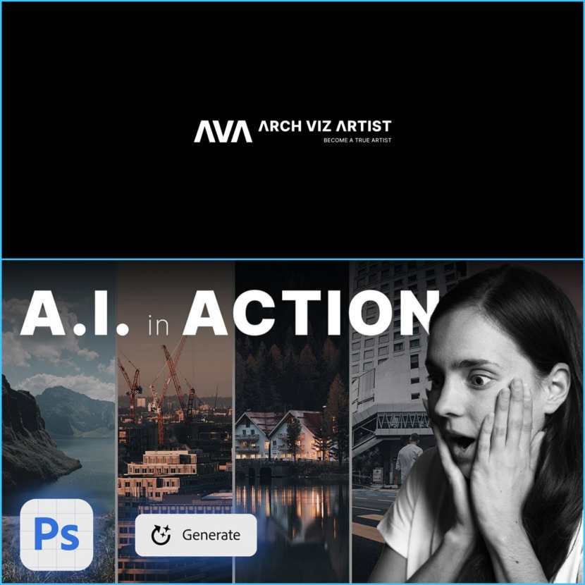 Arch Viz Artist - 10 practical uses of AI Photoshop Tool - Generative Fill in ACTION! Arch Viz Artist - 10 practical uses of AI Photoshop Tool - Generative Fill in ACTION!