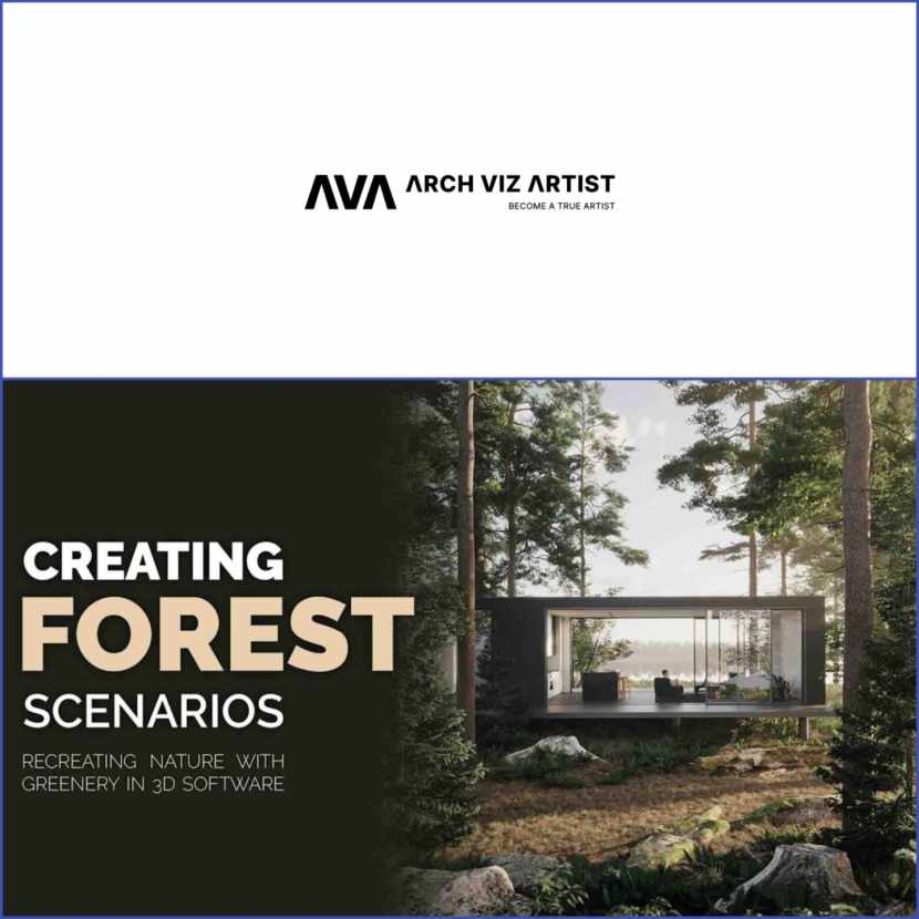 Arch Viz Artist - How To Create Natural-Looking Forest Scenes In 3D Software? Arch Viz Artist - How To Create Natural-Looking Forest Scenes In 3D Software?