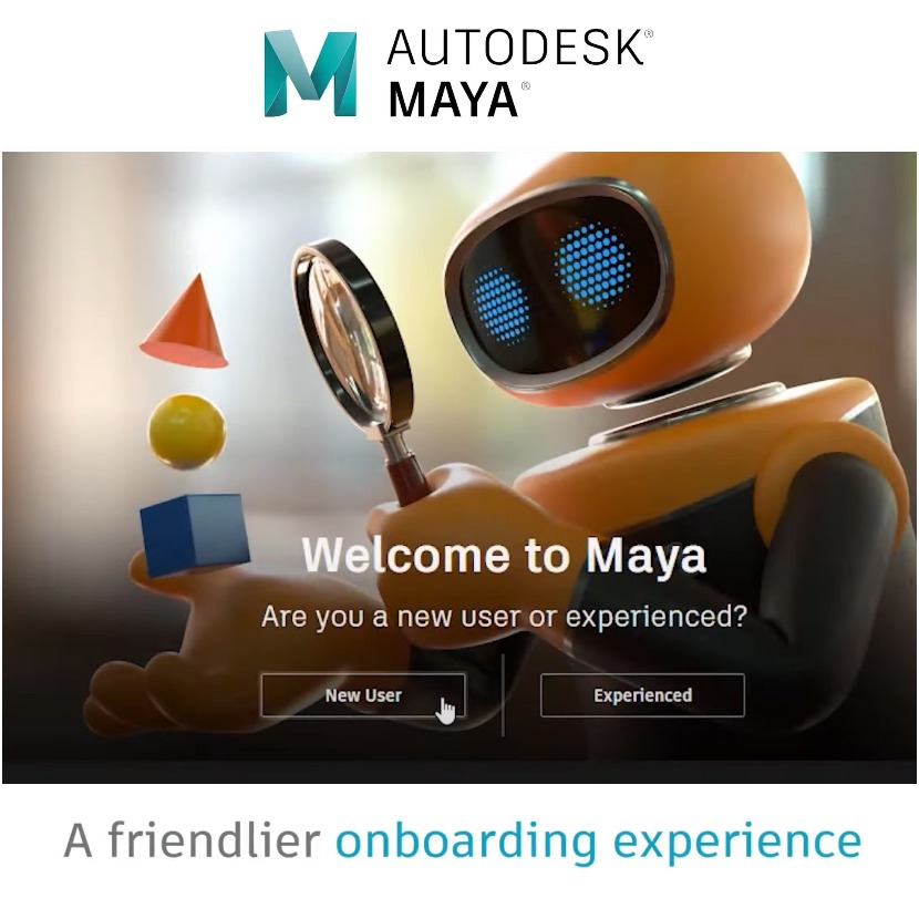 Autodesk - Maya 2022.1 friendlier experience Autodesk - Maya 2022.1 friendlier experience