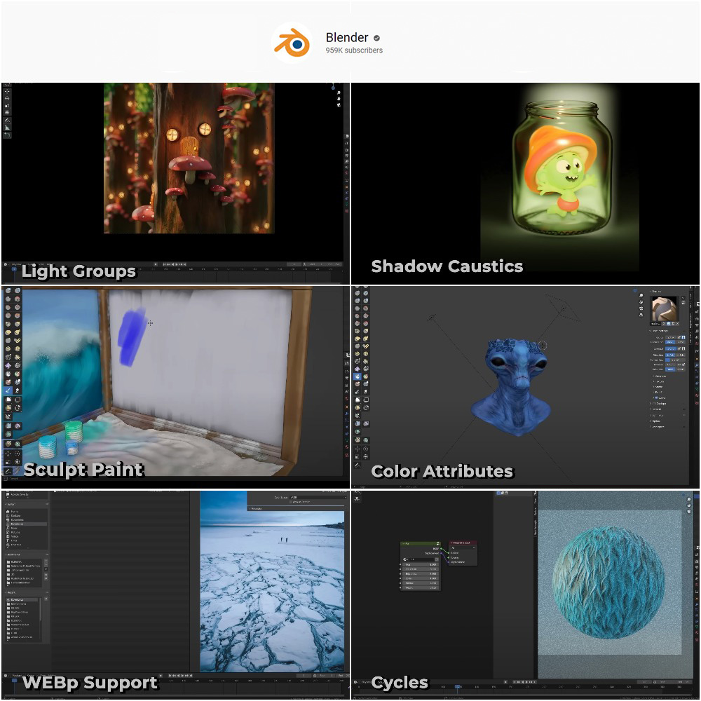 Blender - New Features in 3.2 Version Blender - New Features in 3.2 Version