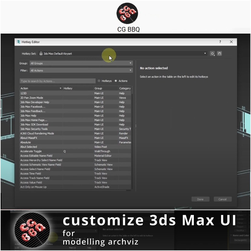 CG BBQ - How to customize 3DS Max UI for ArchViz Projects CG BBQ - How to customize 3DS Max UI for ArchViz Projects