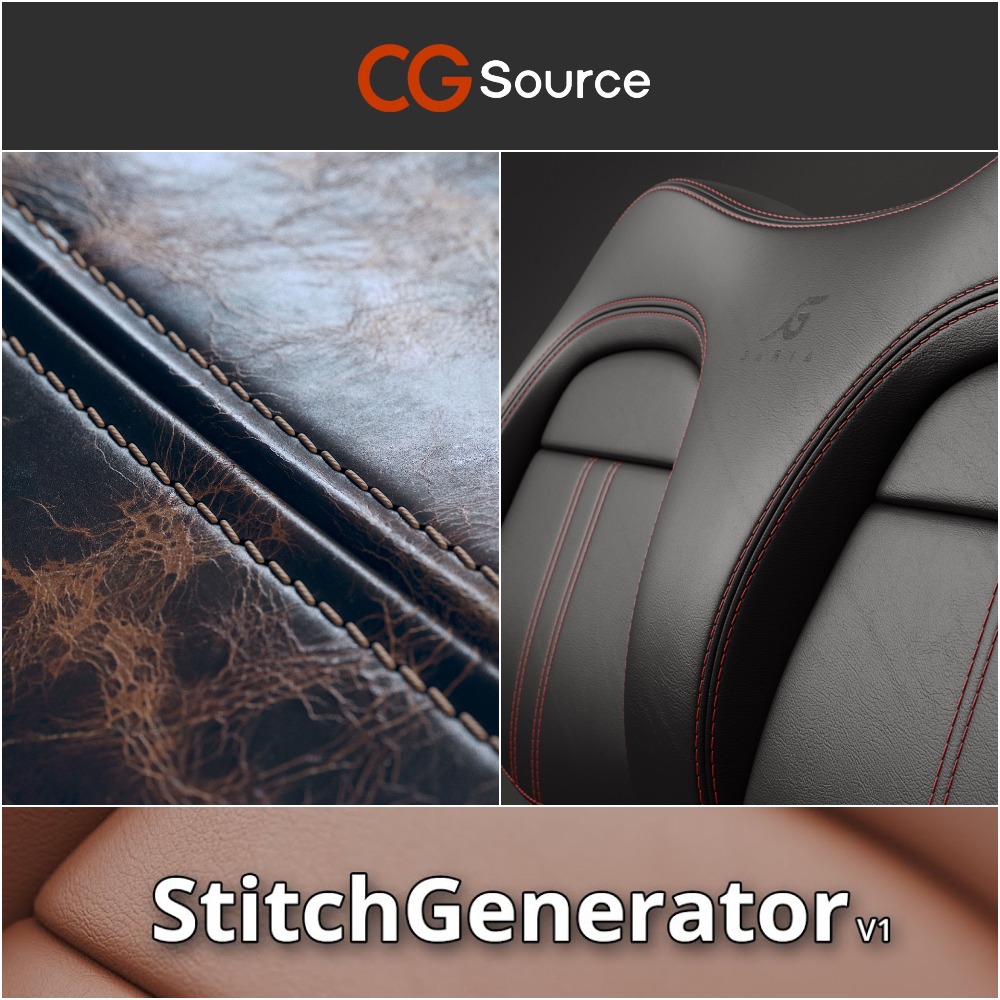 CG Source - StitchGenerator V1 for 3DS Max CG Source - StitchGenerator V1 for 3DS Max