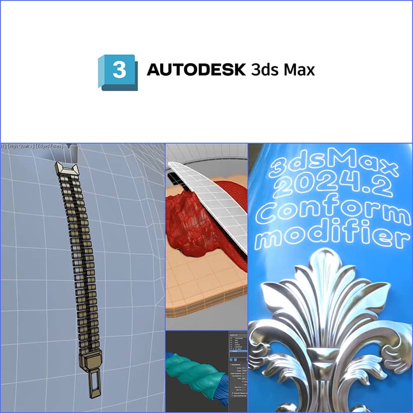 Changsoo Eun - 3ds Max 2024.2 New Conform Modifier Sizzle Changsoo Eun - 3ds Max 2024.2 New Conform Modifier Sizzle