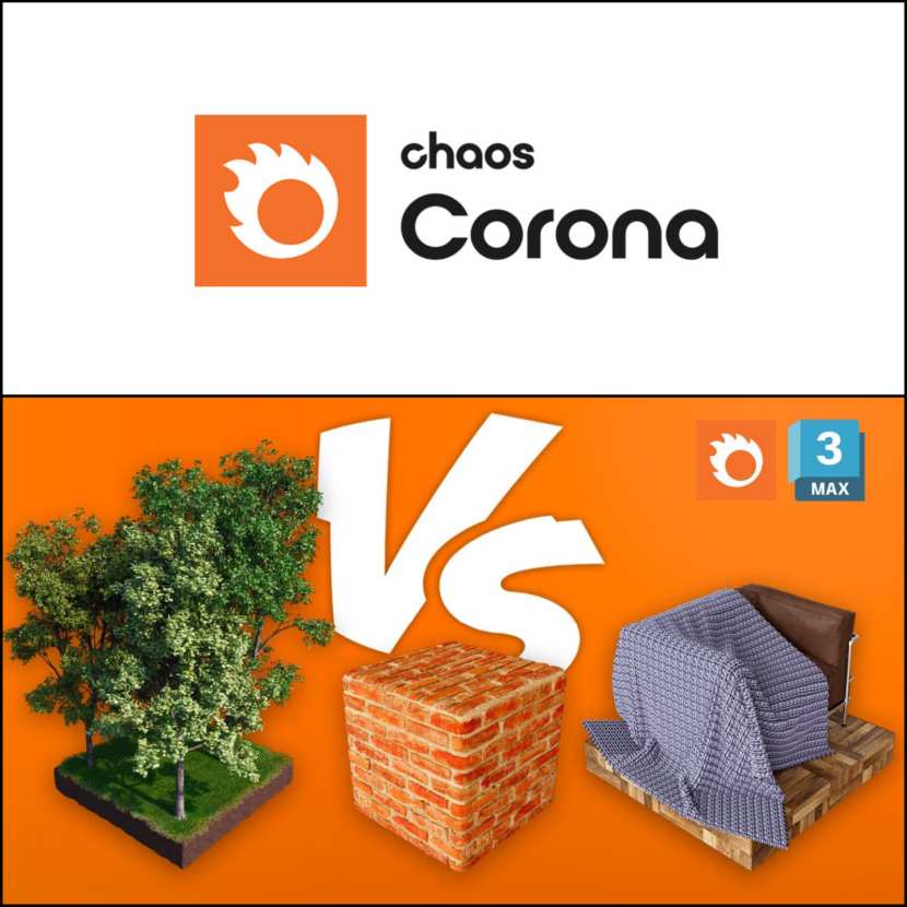 Chaos Corona - Scatter vs Pattern vs Displacement in 3DS Max Chaos Corona - Scatter vs Pattern vs Displacement in 3DS Max