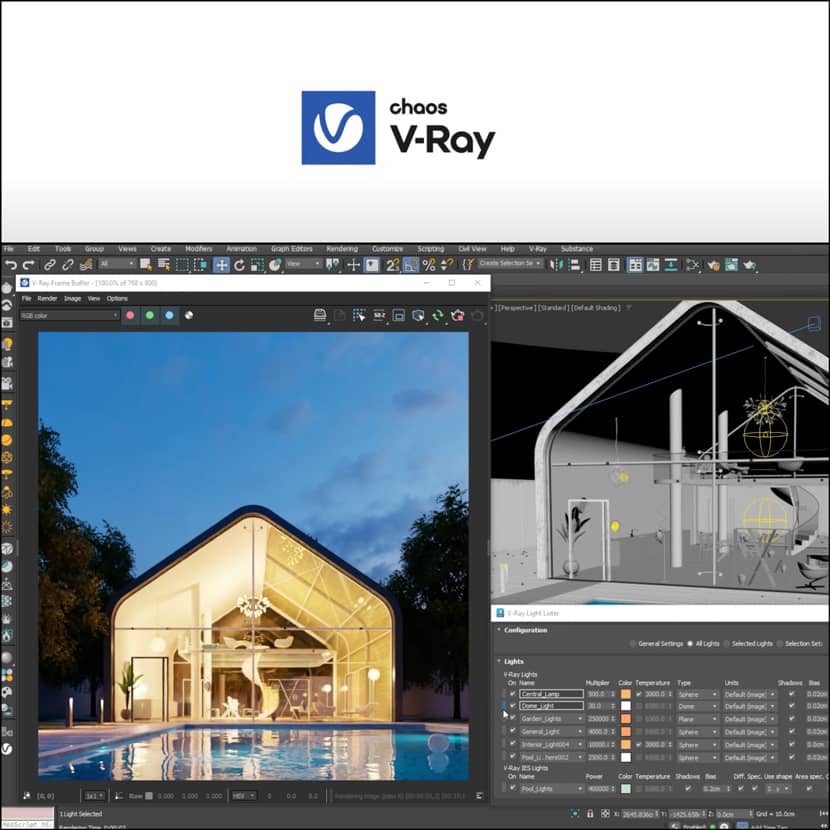 Chaos - Lighting your scenes in V-Ray for 3ds Max Chaos - Lighting your scenes in V-Ray for 3ds Max