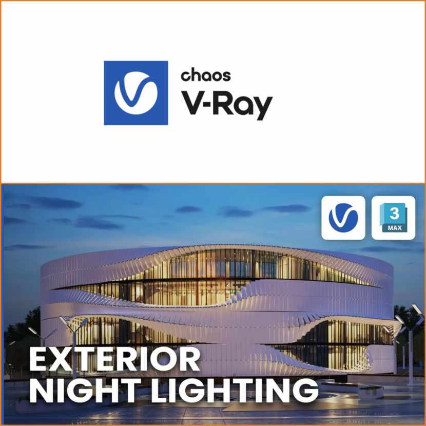 Chaos TV - Realistic exterior night lighting with V-Ray for 3ds Max Chaos TV - Realistic exterior night lighting with V-Ray for 3ds Max