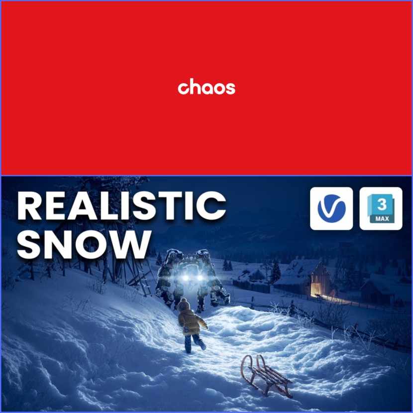 ChaosTV - Creating realistic snow with V-Ray for 3ds Max ChaosTV - Creating realistic snow with V-Ray for 3ds Max