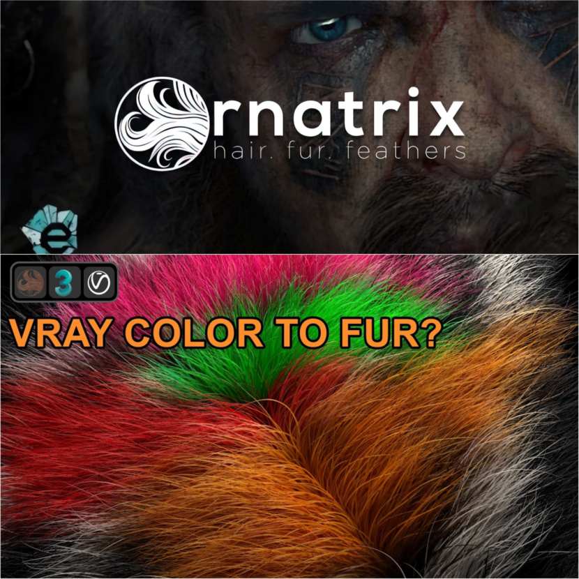 Charly Tutors - Learn how to apply color to fur or hair using Ornatrix/3DS Max/V-Ray Charly Tutors - Learn how to apply color to fur or hair using Ornatrix/3DS Max/V-Ray