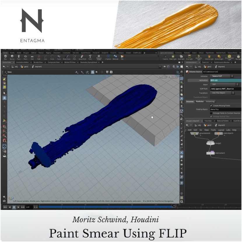 Entagma - Creating Paint Smearing simulation with Houdini Entagma - Creating Paint Smearing simulation with Houdini