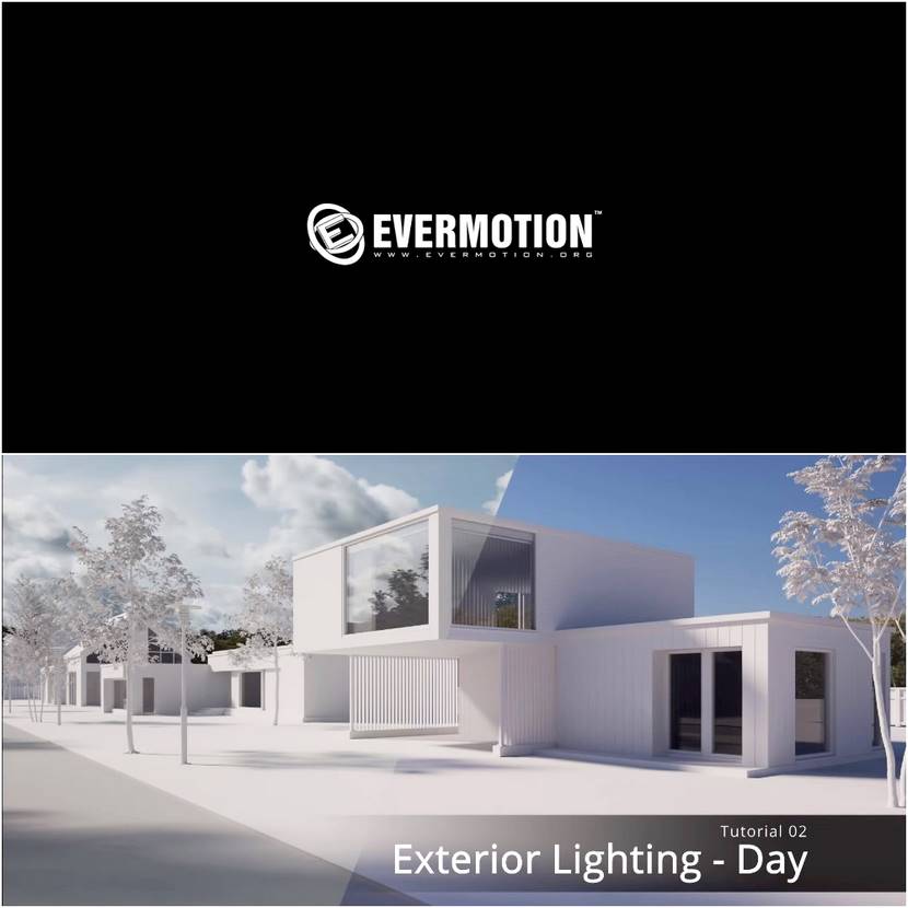 Evermotion - Free archviz training online - Exterior Lighting Evermotion - Free archviz training online - Exterior Lighting