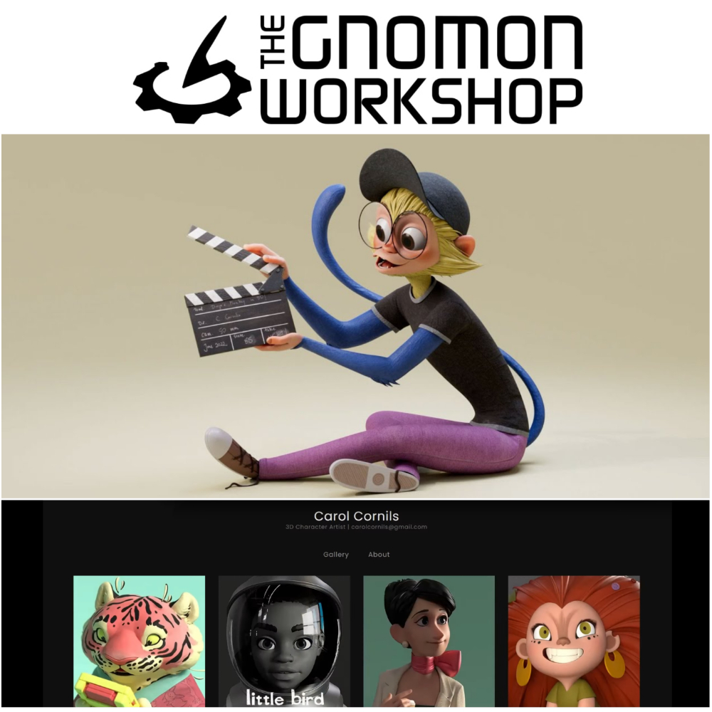 Gnomon - Creating stylized characters for production with Carol Cornils Gnomon - Creating stylized characters for production with Carol Cornils