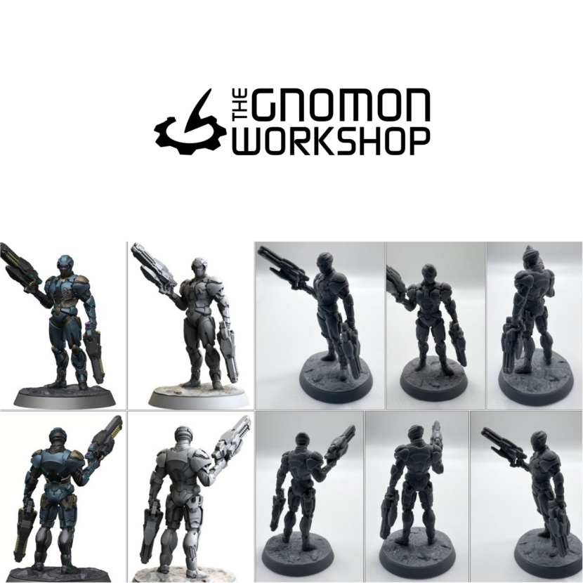 Gnomon Workshop - Sculpting miniatures for boardgames using ZBrush Gnomon Workshop - Sculpting miniatures for boardgames using ZBrush