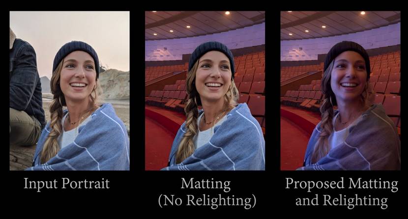 Google - Background replacement system & total relighting Google - Background replacement system & total relighting