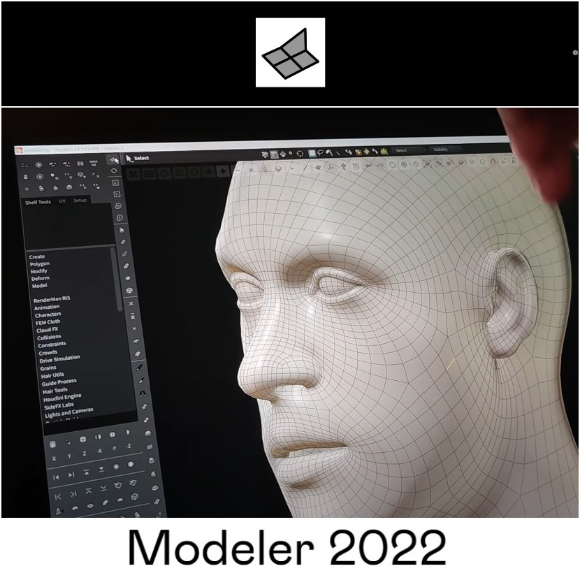 Houdini - Modeler 2022 has been completely redesigned Houdini - Modeler 2022 has been completely redesigned