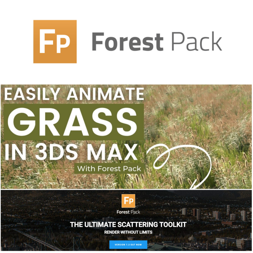 iToo Software - Easy grass animation in 3DS Max with Forest Pack iToo Software - Easy grass animation in 3DS Max with Forest Pack
