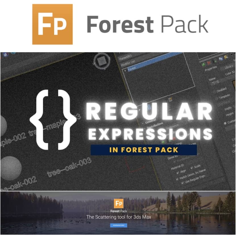 iToo Software - Forest Pack 7.4.3 for 3DS Max released iToo Software - Forest Pack 7.4.3 for 3DS Max released
