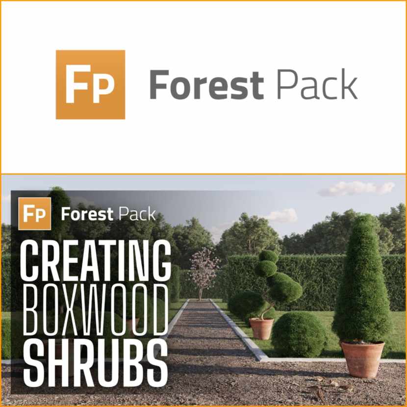 iToo Software - How to create Boxwood shrubs with Forest Pack in 3ds Max iToo Software - How to create Boxwood shrubs with Forest Pack in 3ds Max