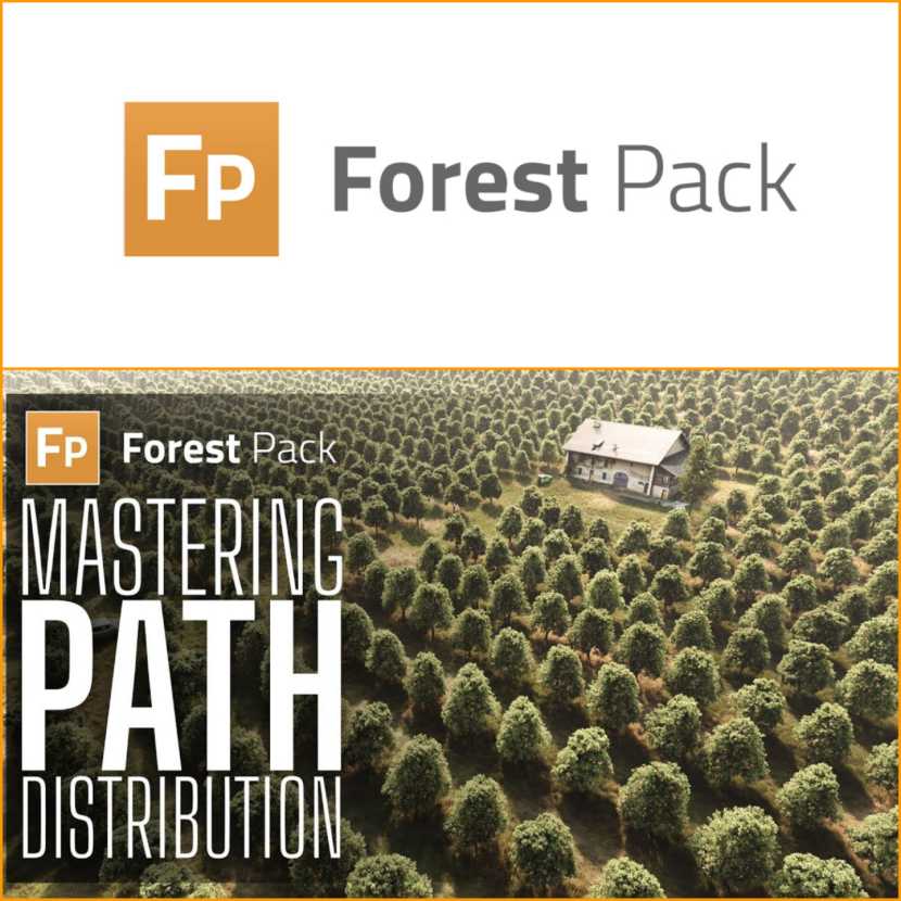 iToo Software - Using Forest Pack 8s Path Distribution effects iToo Software - Using Forest Pack 8s Path Distribution effects