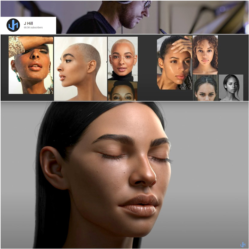 J Hill - Creating skin textures in Substance Painter J Hill - Creating skin textures in Substance Painter