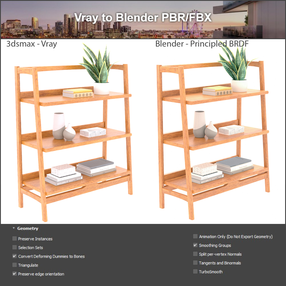 James Vella - Vray to Blender PBR/FBX - 3DS Max Script James Vella - Vray to Blender PBR/FBX - 3DS Max Script