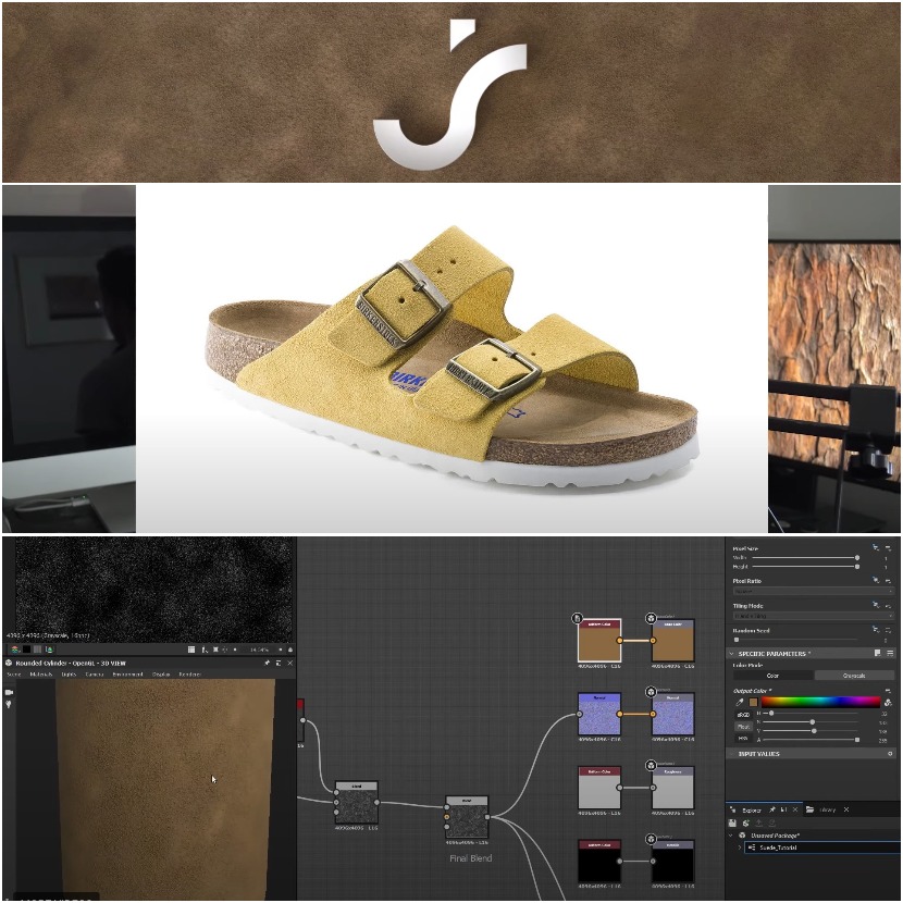 Jeremy Seiner - Creating a suede leather material in Substance Designer Jeremy Seiner - Creating a suede leather material in Substance Designer