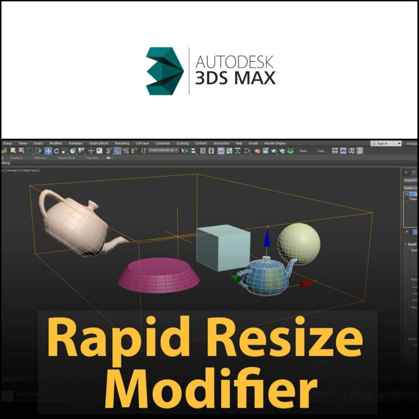 Mjblosser - Rapid Resize Modifier for 3DS Max