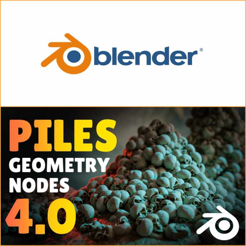 Nino - Create a pile generator in Blender 4.0! Nino - Create a pile generator in Blender 4.0!