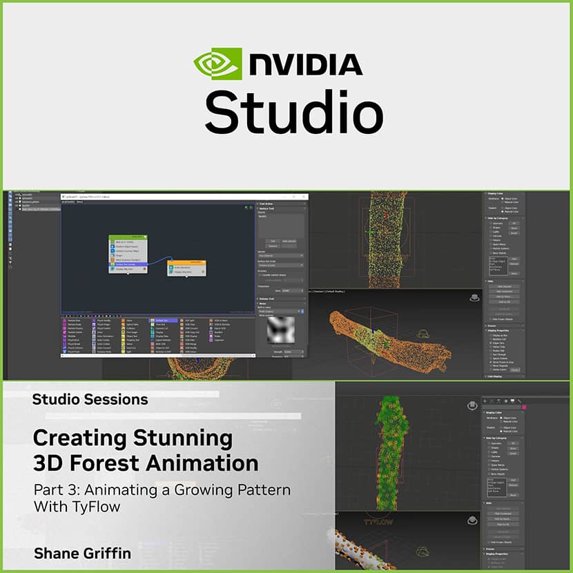 NVIDIA Studio - Creating Stunning 3D Forest Animation NVIDIA Studio - Creating Stunning 3D Forest Animation