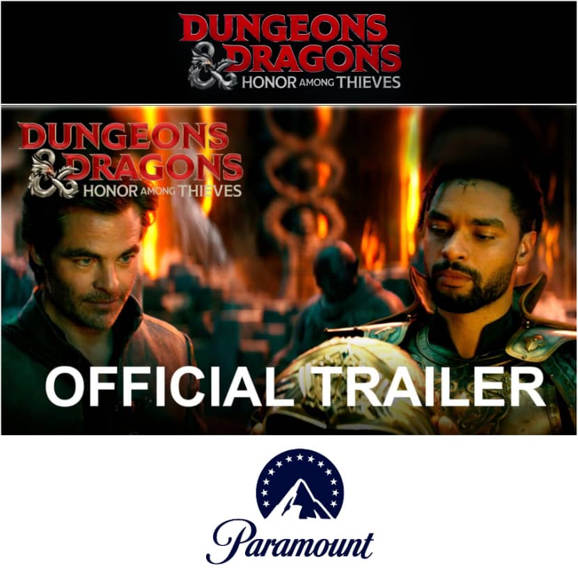 Paramount Pictures - Dungeons & Dragons: Honor Among Thieves official trailer Paramount Pictures - Dungeons & Dragons: Honor Among Thieves official trailer