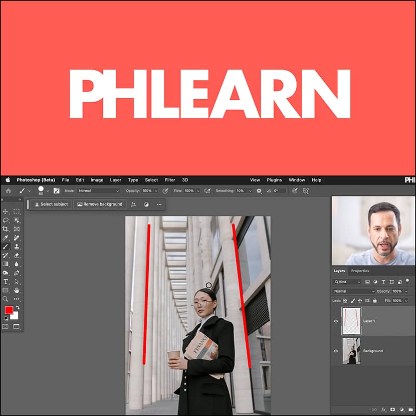 PHLEARN - How to Adjust Perspective in Photoshop PHLEARN - How to Adjust Perspective in Photoshop