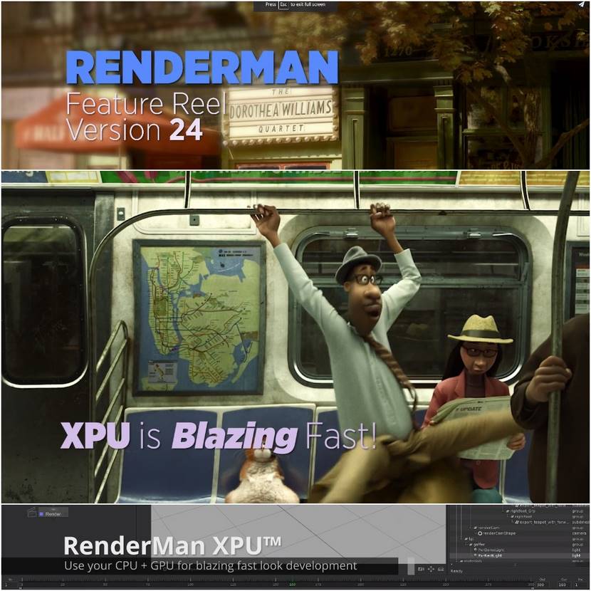 Pixar - Renderman 24 released & Reel Pixar - Renderman 24 released & Reel