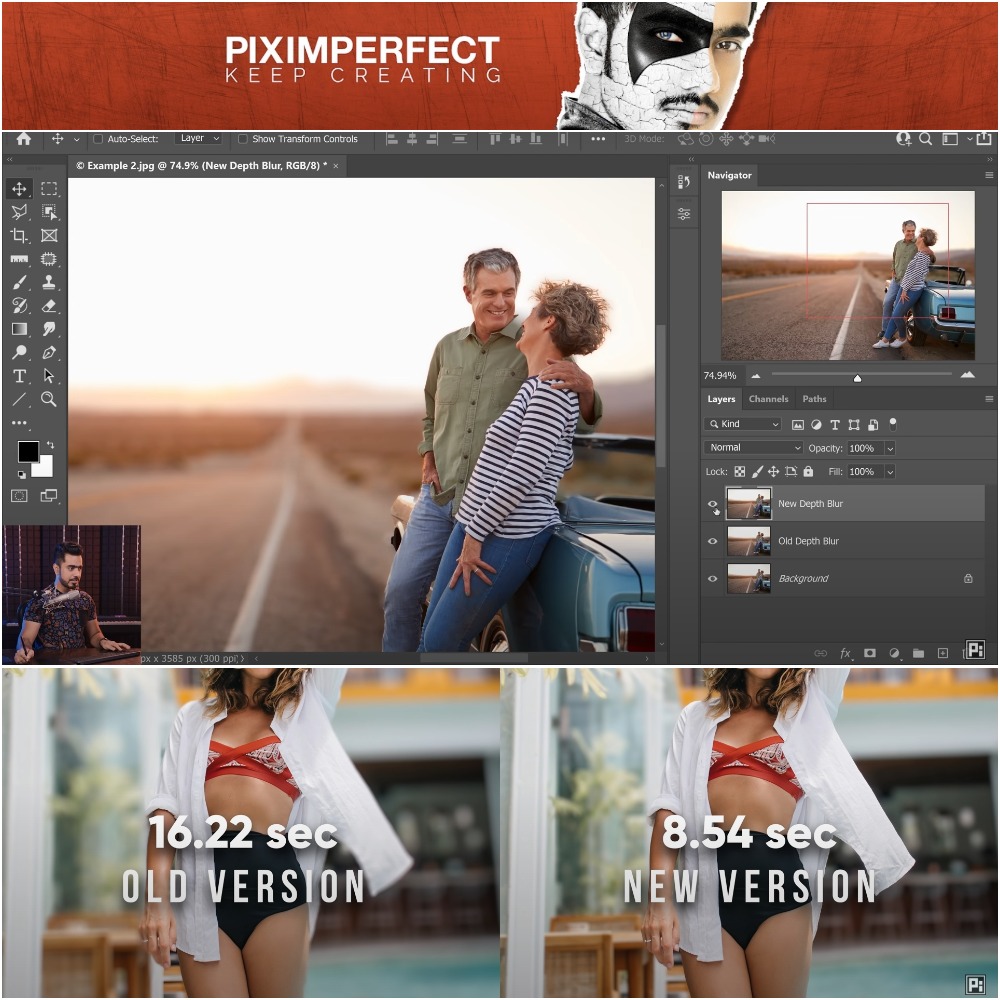 PiXimperfect - Insane Depth Blur update in Photoshop 2022 PiXimperfect - Insane Depth Blur update in Photoshop 2022