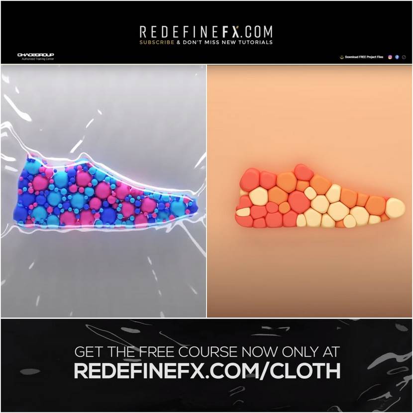 RedefineFX - FREE tyFlow cloth FX course in 3DS Max RedefineFX - FREE tyFlow cloth FX course in 3DS Max