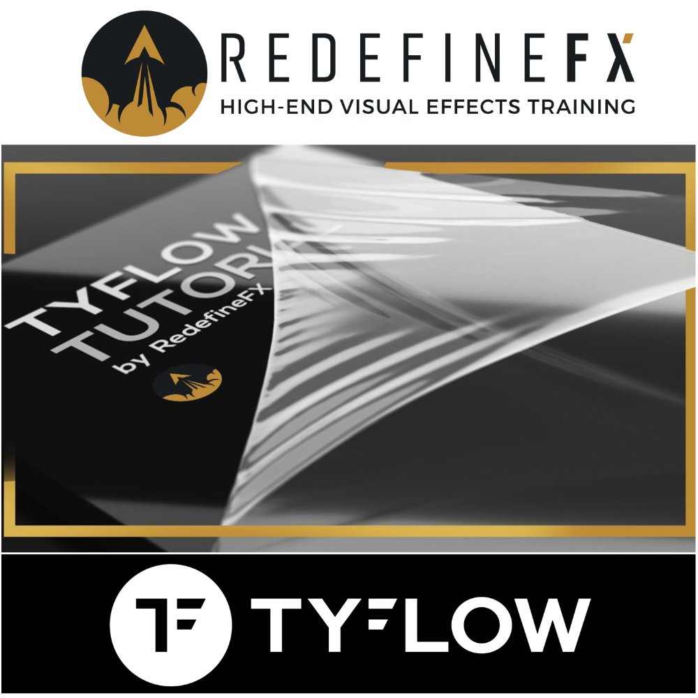 RedefineFX - Peeling foil with tyFlow in 3DS Max 2023 RedefineFX - Peeling foil with tyFlow in 3DS Max 2023